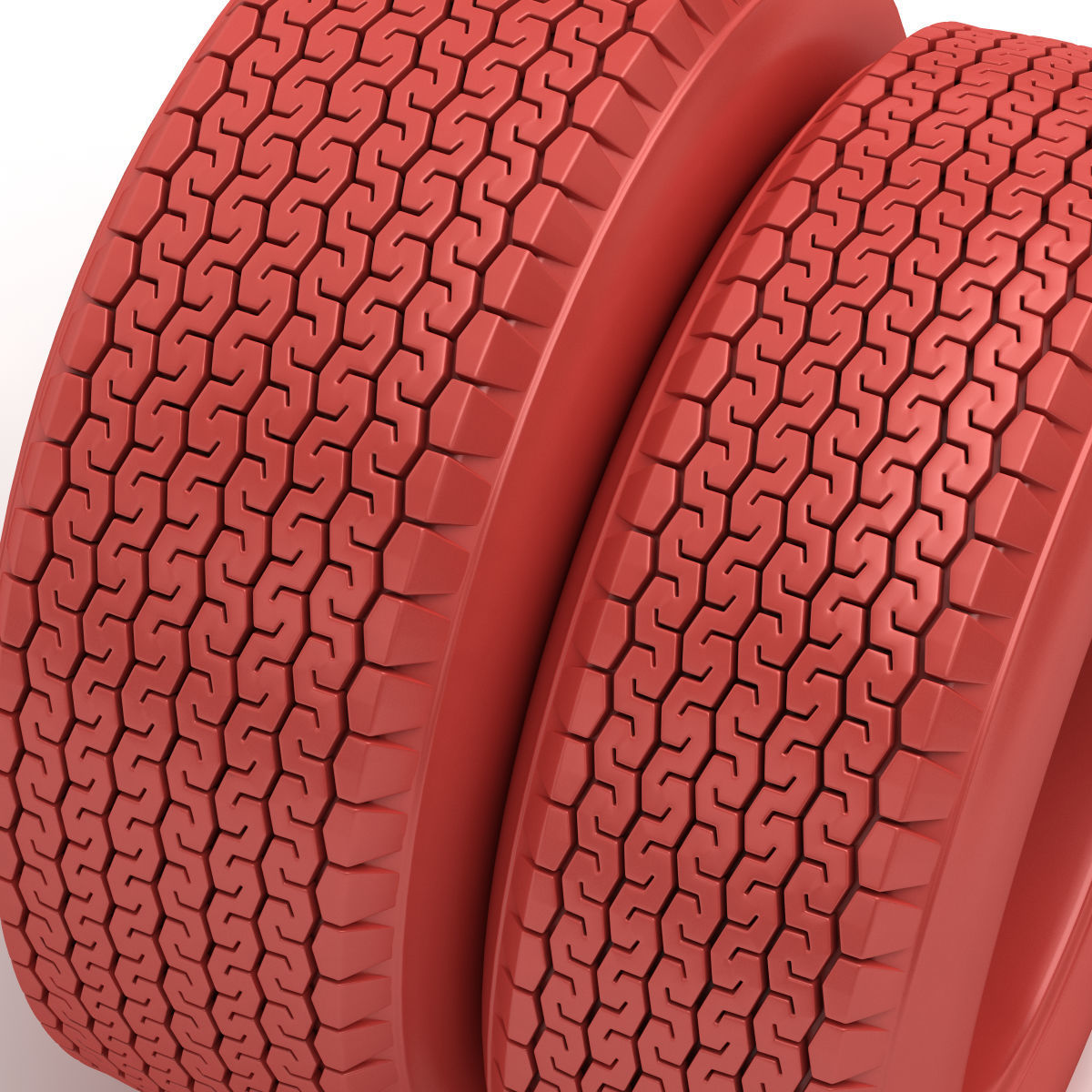 Dunlop CR65 tyres - Borrani wheels 3D print model_13