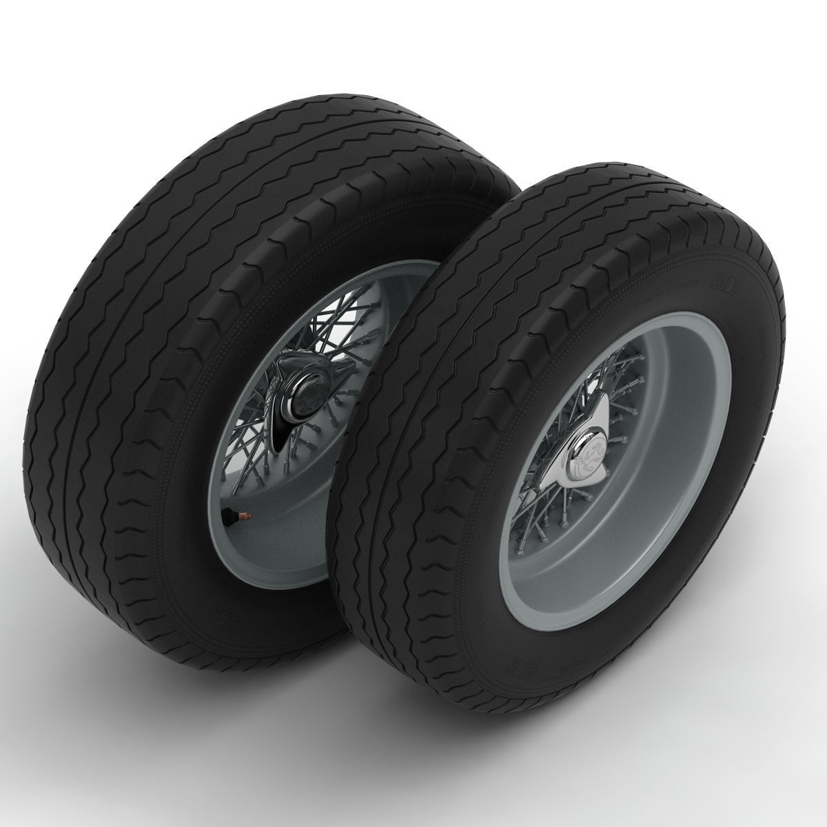 3D Printable Classic Racing Wheels Bundle 3D Model Collection_25