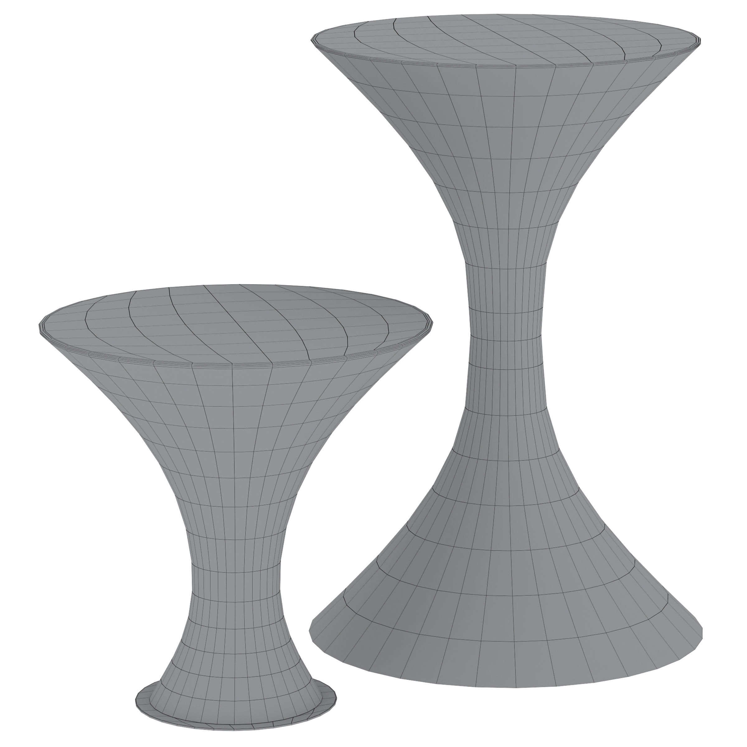 Table Mystique And Chair Darbuka By Gaeaforms 3D model_3
