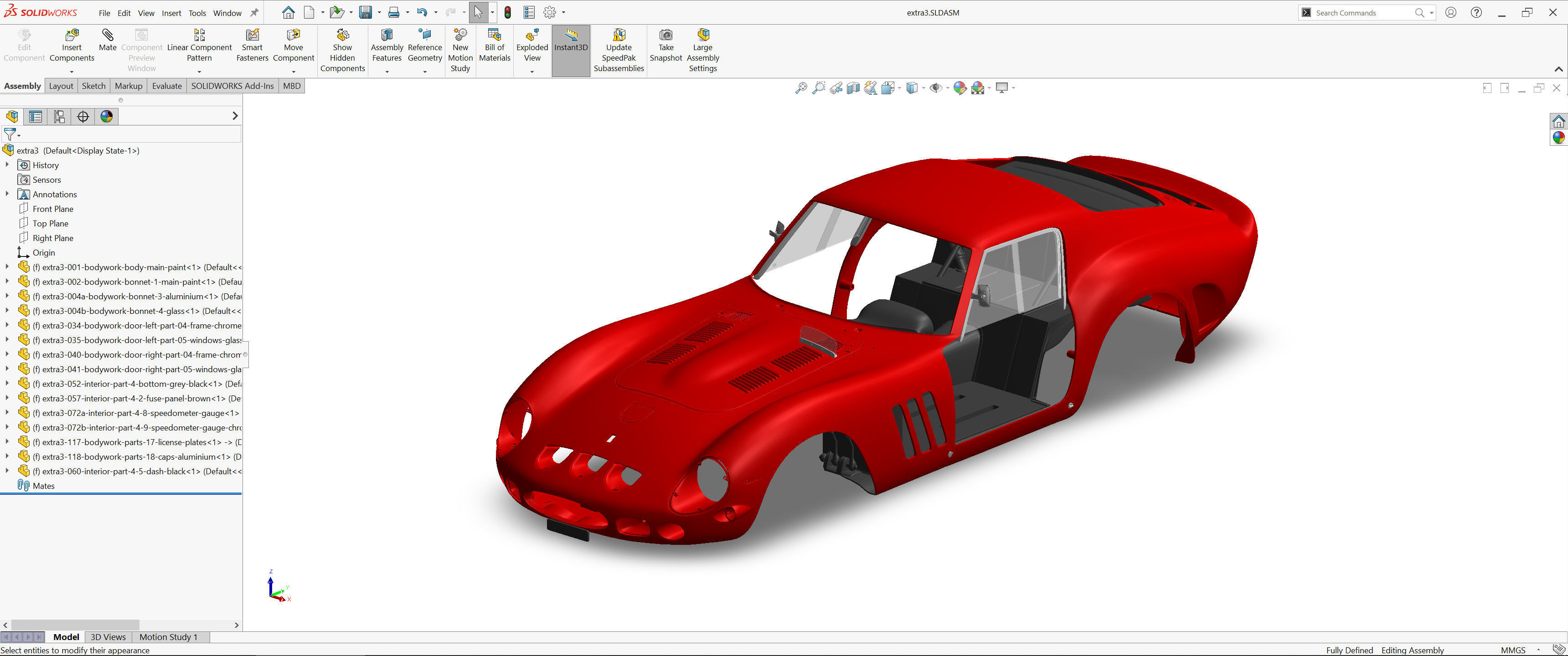 Ferrari 250 GTO - Full Car Kit Bundle Pack 3D Model Collection_63