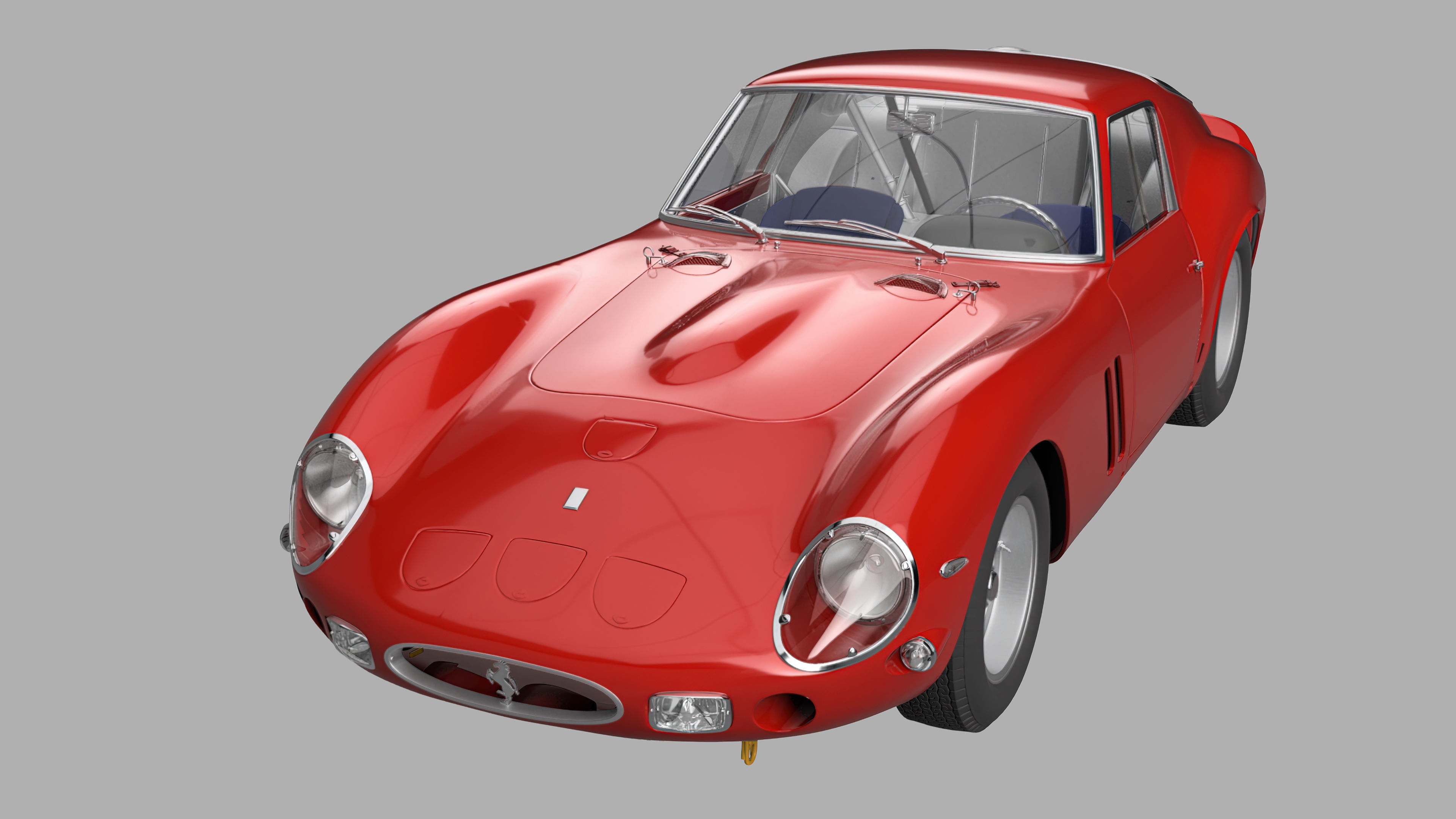 Ferrari 250 GTO - Full Car Kit Bundle Pack 3D Model Collection_3