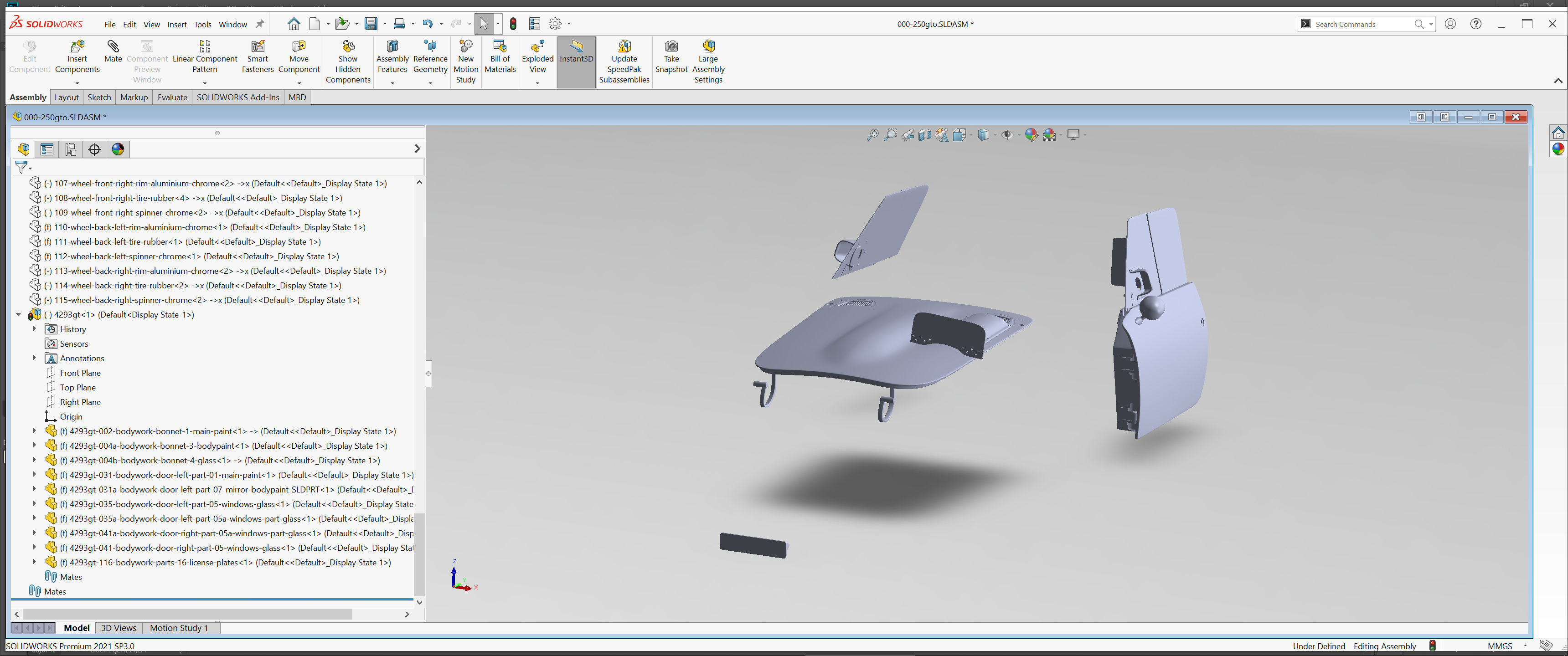 Ferrari 250 GTO - Full Car Kit Bundle Pack 3D Model Collection_52