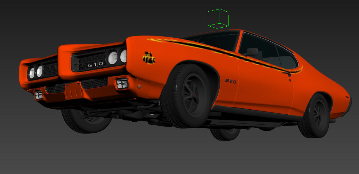 Pontiac GTO The Judge 1969 3D model_17