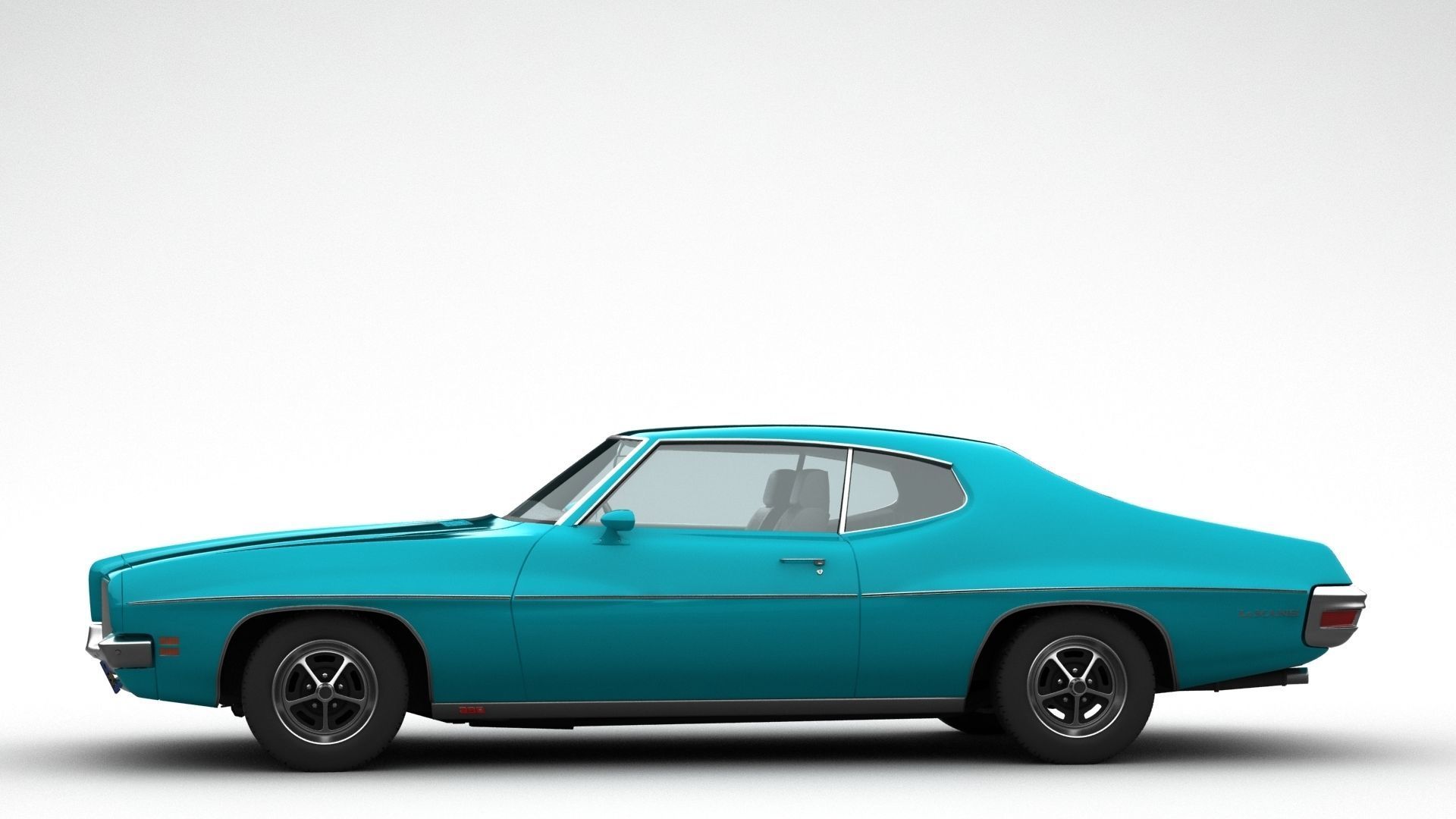 Pontiac LeMans 1971 3D model_1