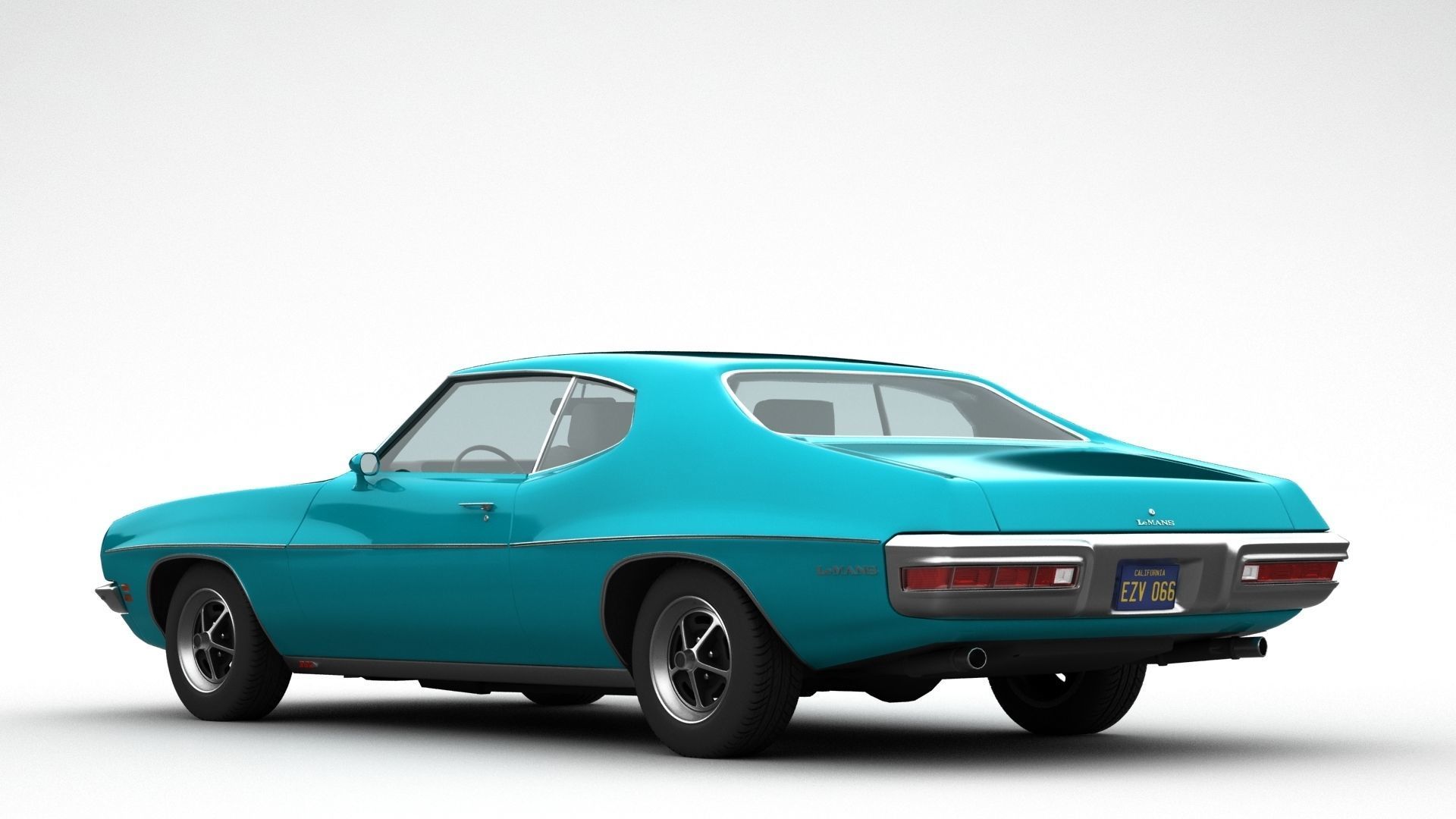 Pontiac LeMans 1971 3D model_3