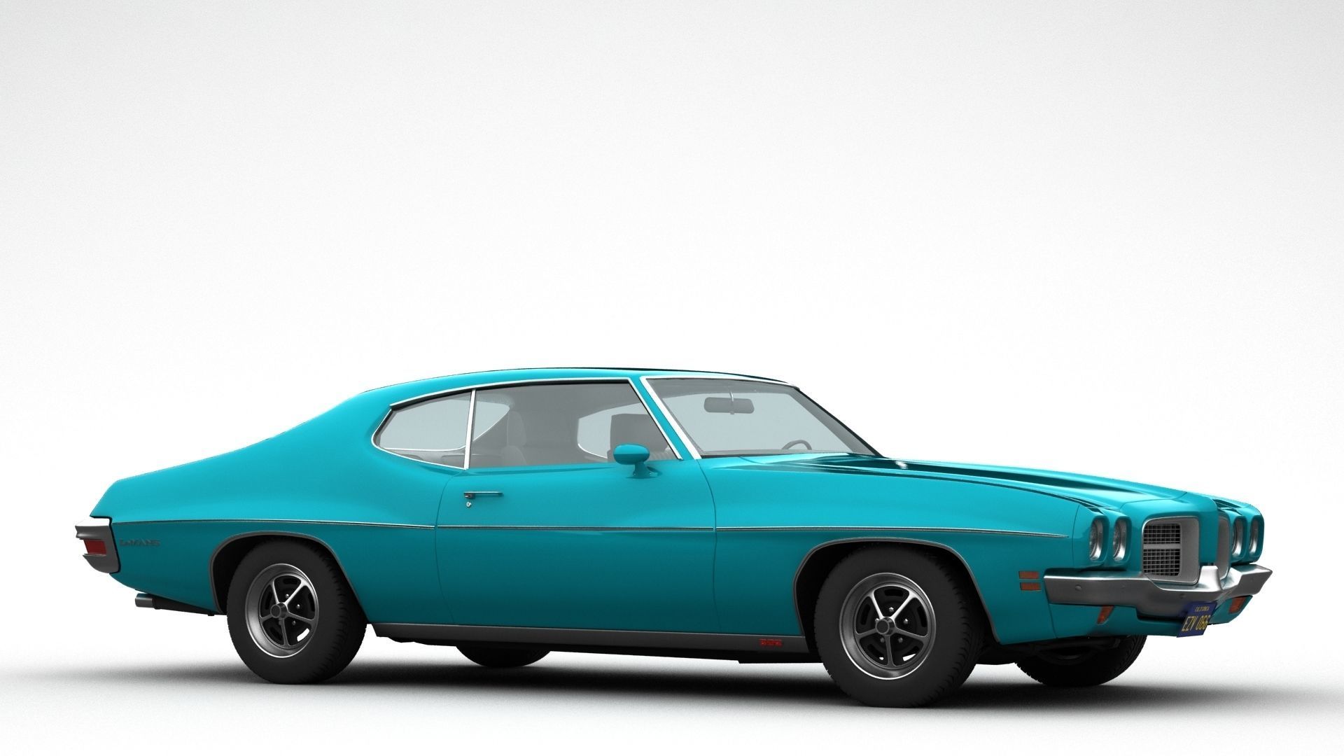 Pontiac LeMans 1971 3D model_8