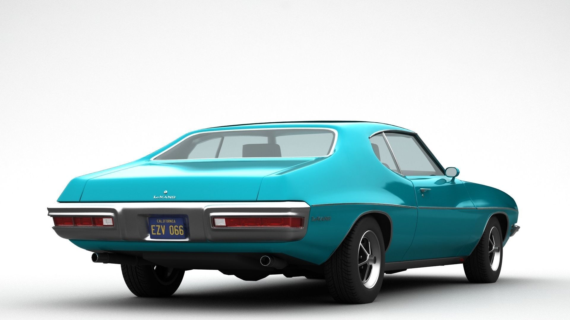 Pontiac LeMans 1971 3D model_5