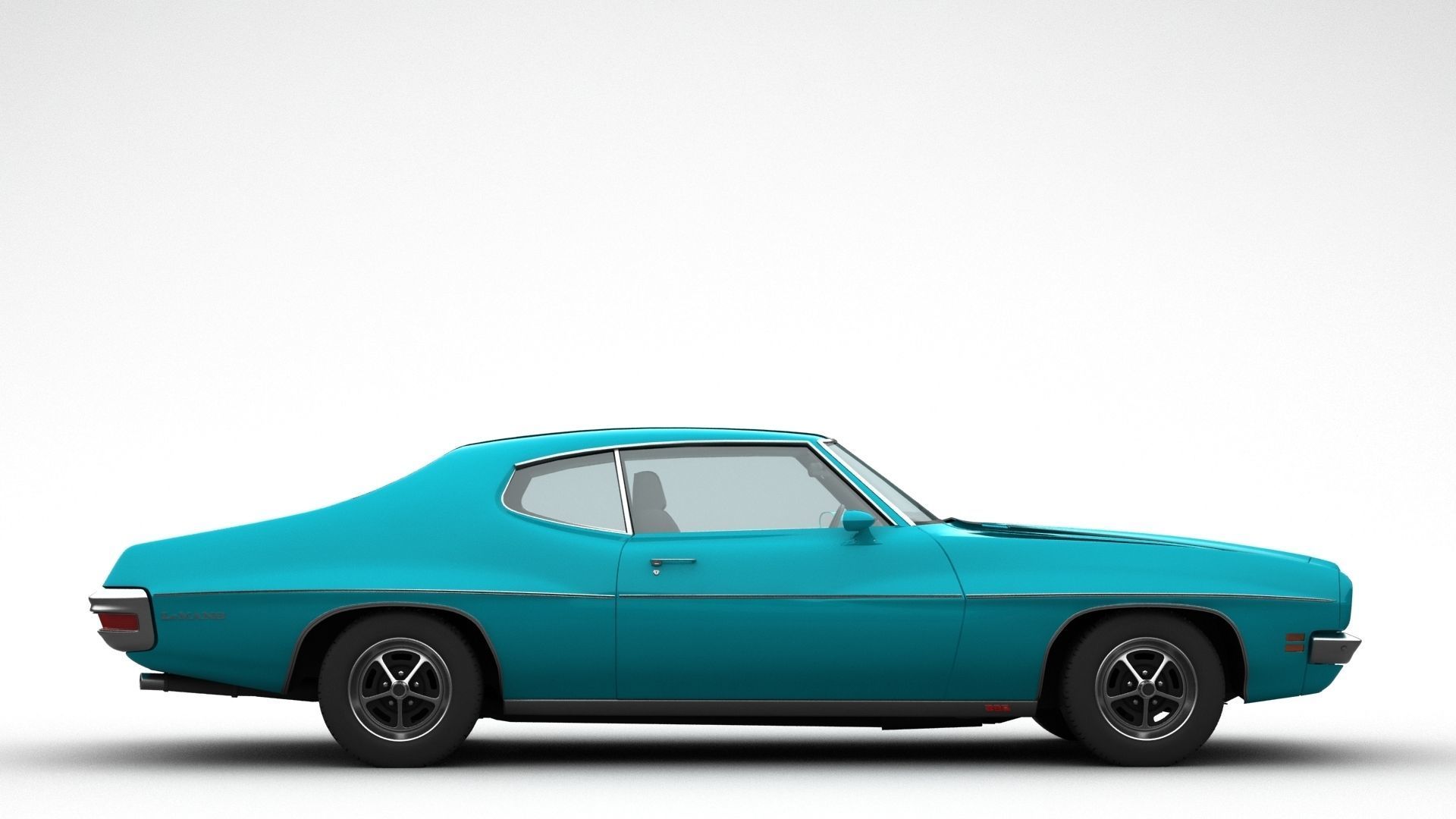 Pontiac LeMans 1971 3D model_7