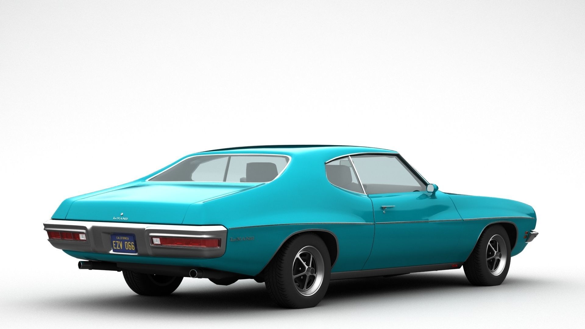 Pontiac LeMans 1971 3D model_6