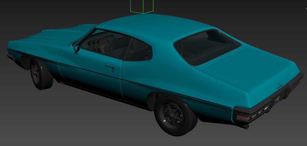 Pontiac LeMans 1971 3D model_12