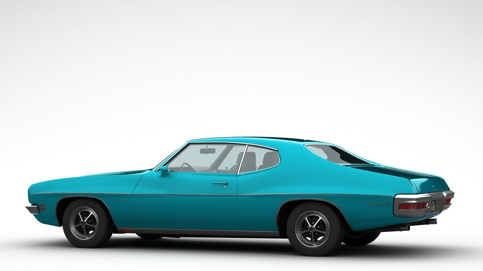 Pontiac LeMans 1971 3D model_2