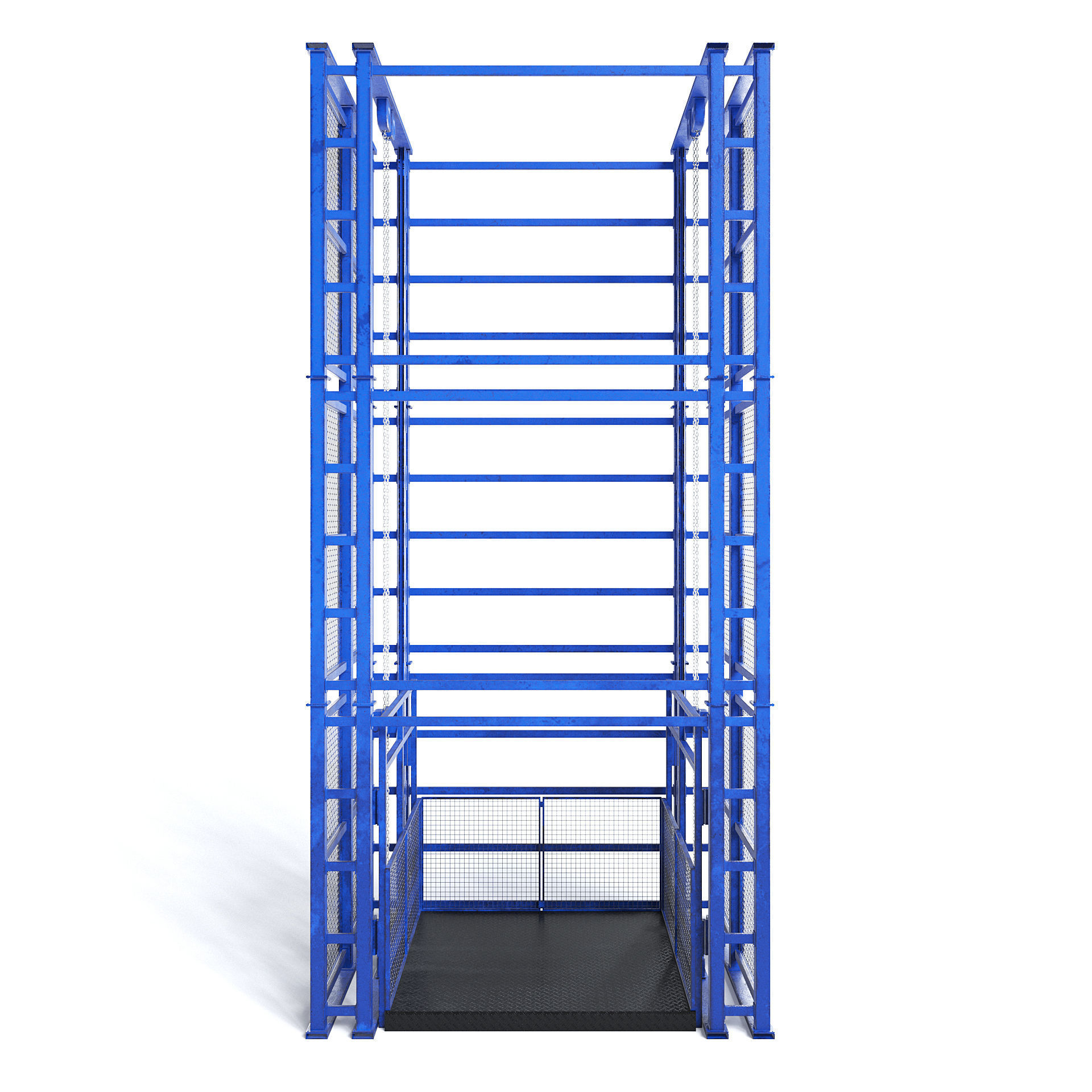 Industrial Elevator II 3D model_4