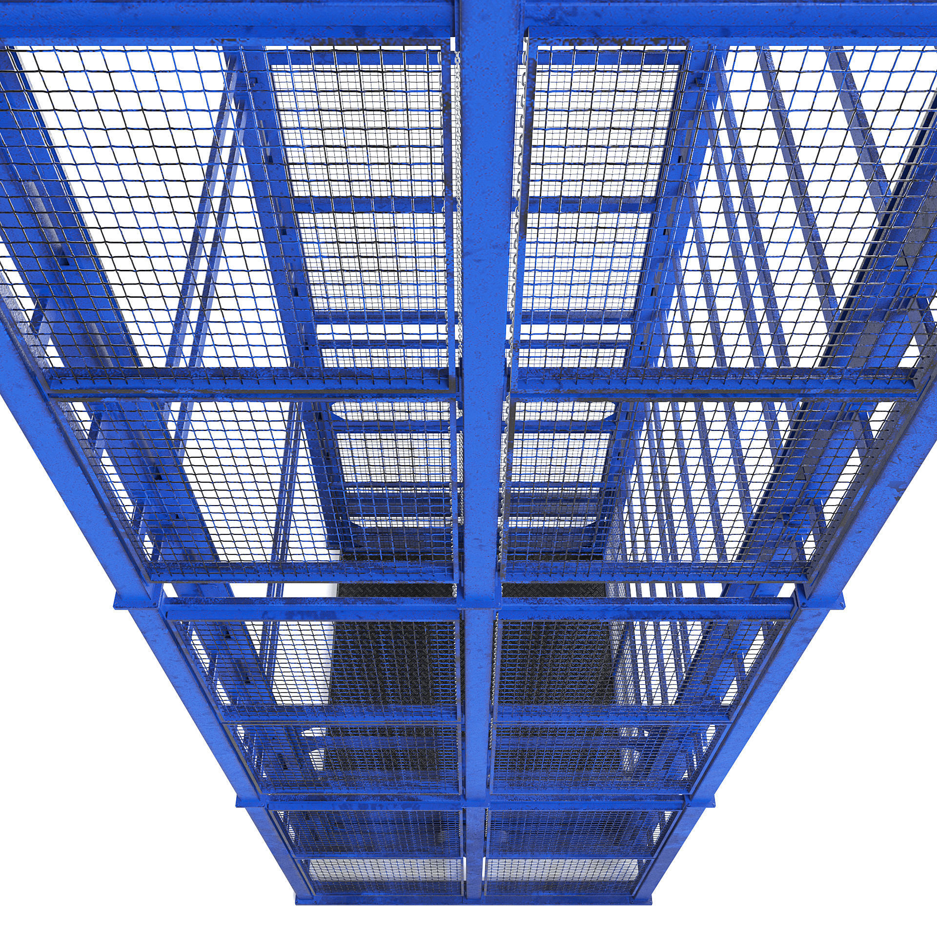 Industrial Elevator II 3D model_2