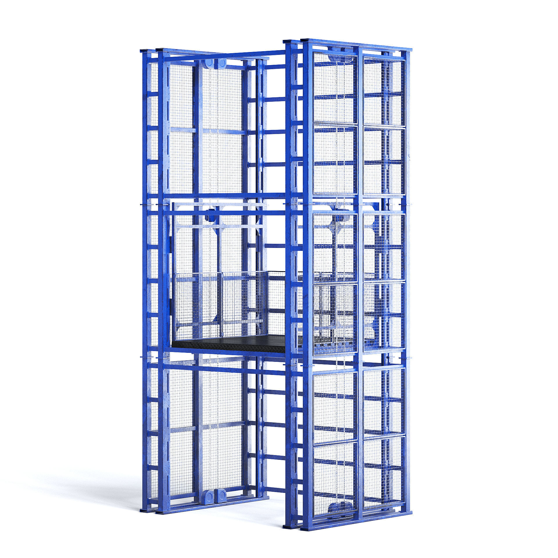 Industrial Elevator II 3D model_6