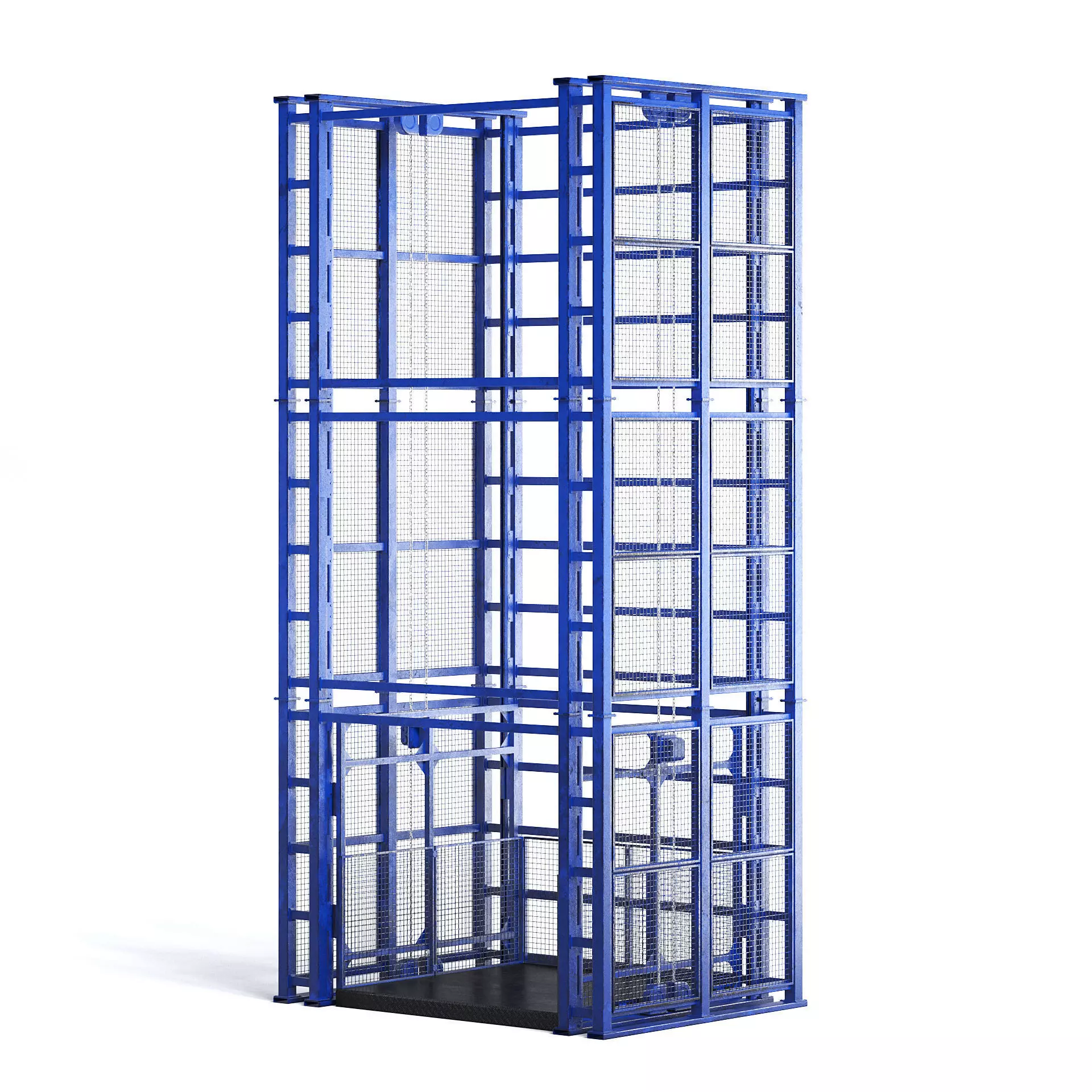 Industrial Elevator II 3D model_0