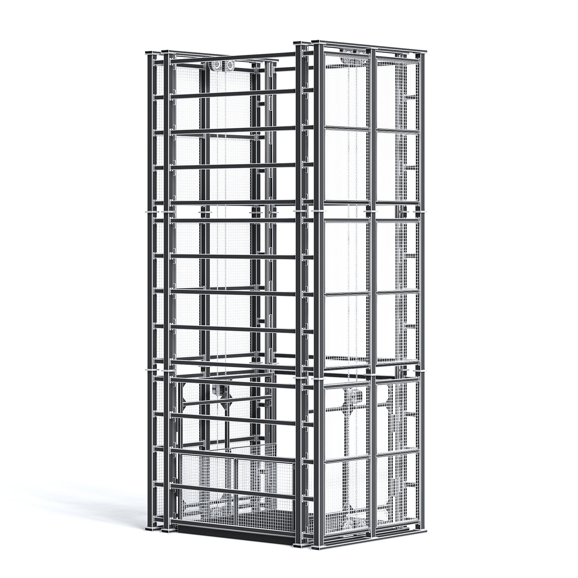 Industrial Elevator II 3D model_10