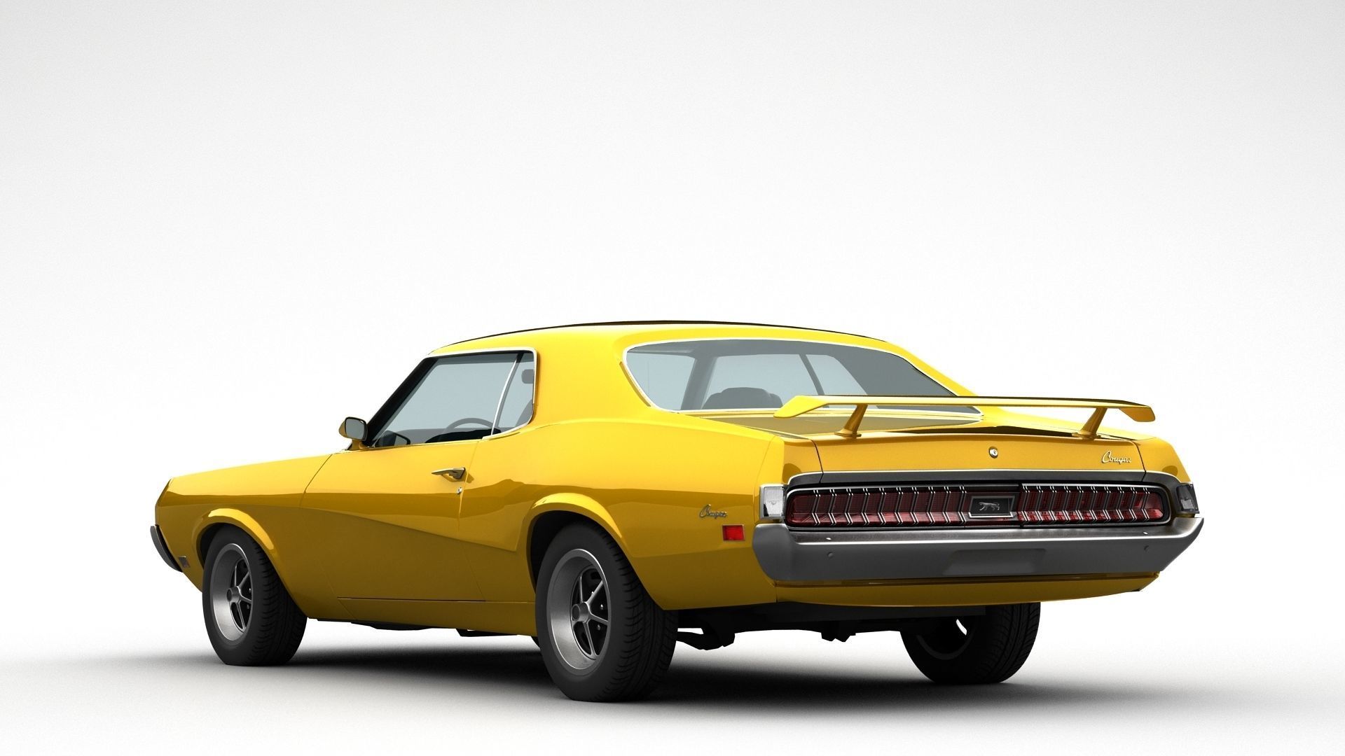 Mercury Cougar 3D model_3