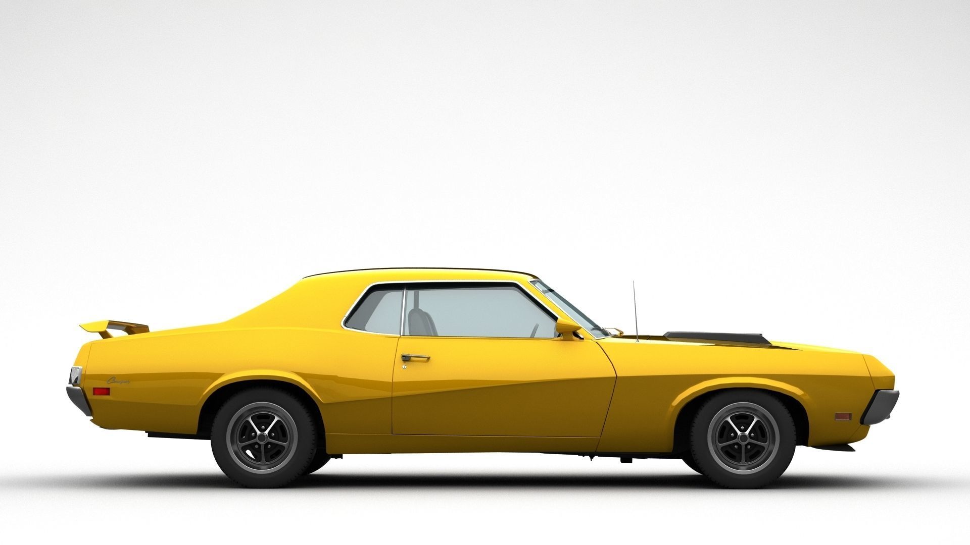 Mercury Cougar 3D model_7