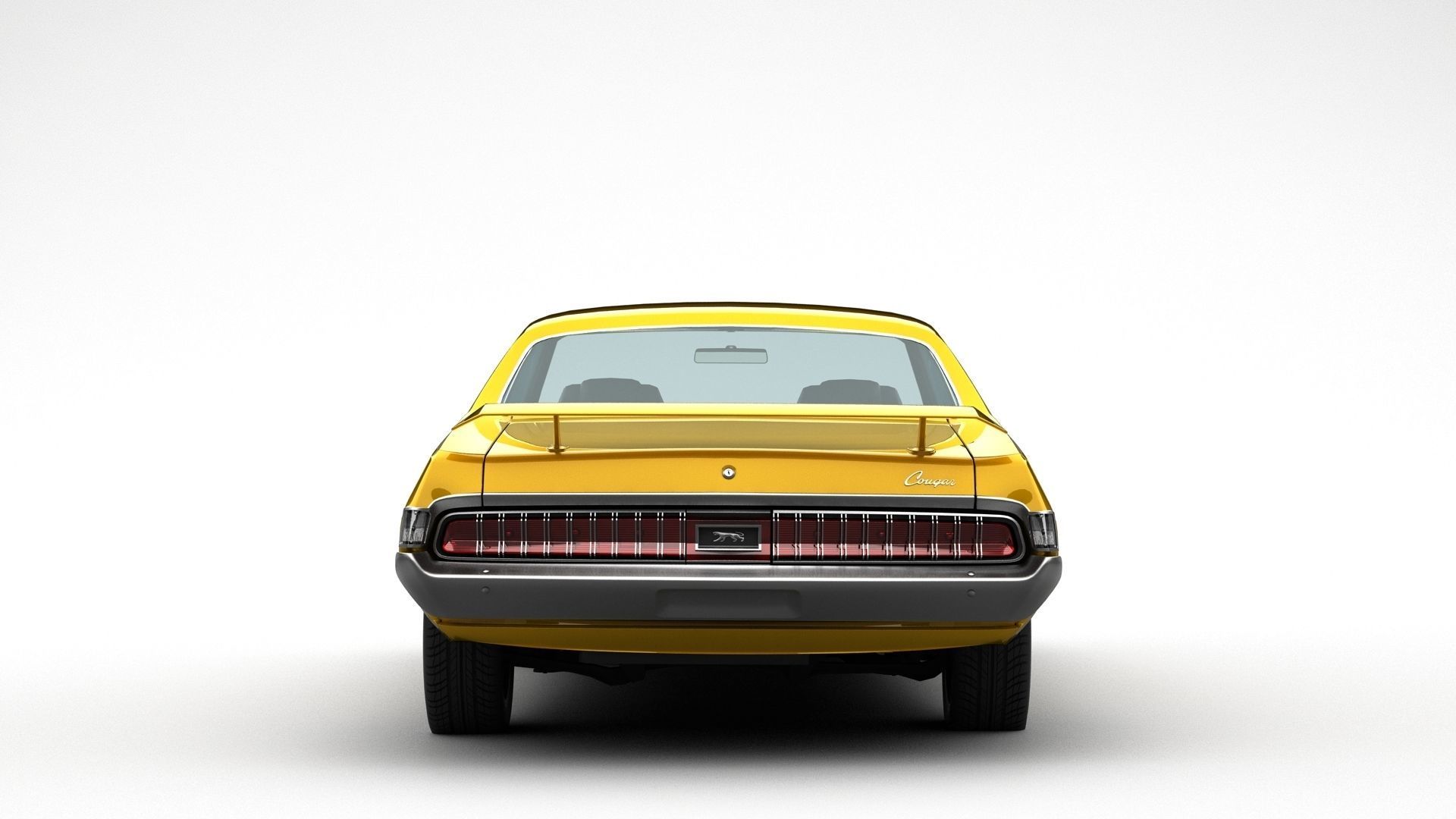 Mercury Cougar 3D model_4