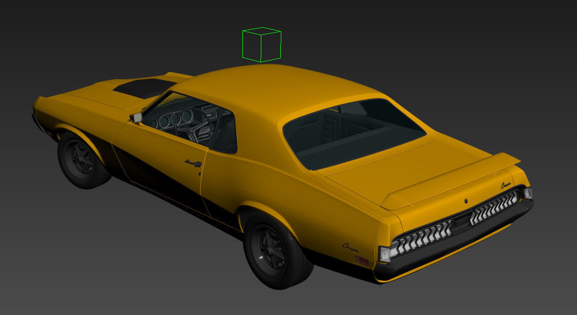 Mercury Cougar 3D model_12