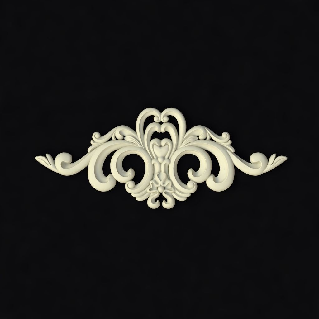 Collection 30 high quality center decors for furniture ornaments 3D model_1