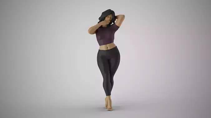 Admire Her Beauty 3D print model