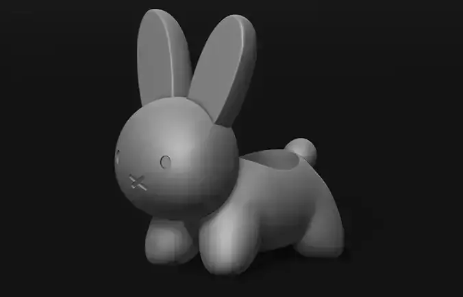 Rabbit planter