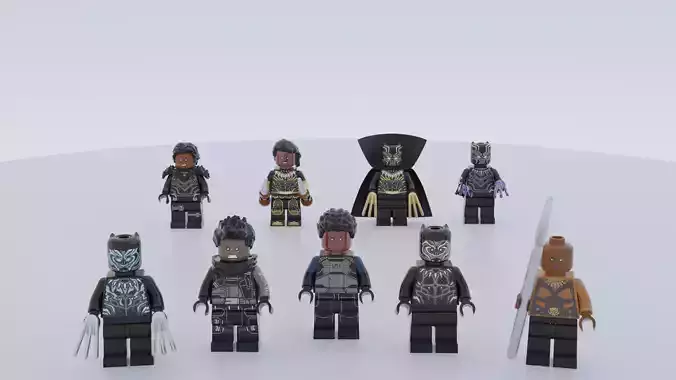Black Panther Lego set