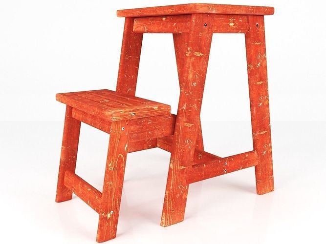 climbing chair 3D model 3