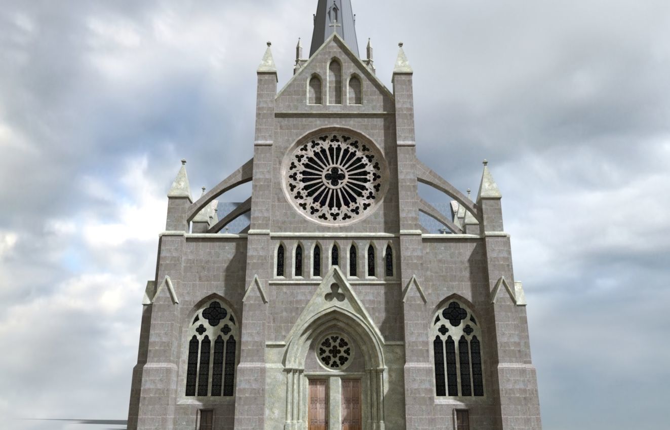 New Cathedral  3D model_2