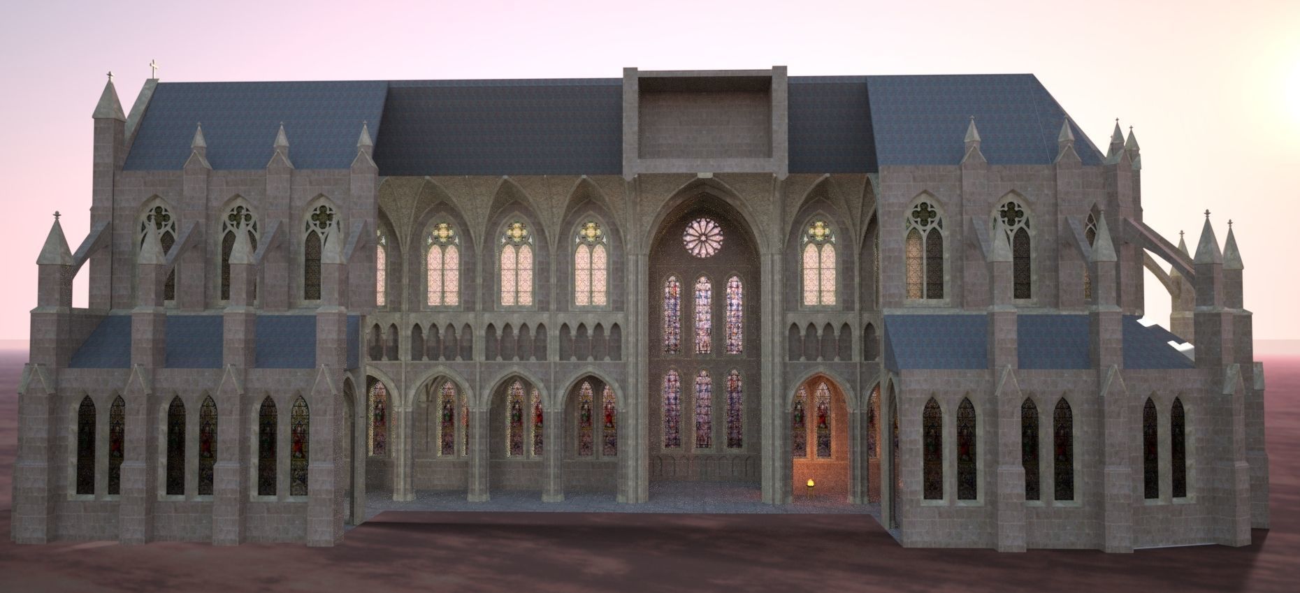 New Cathedral  3D model_3