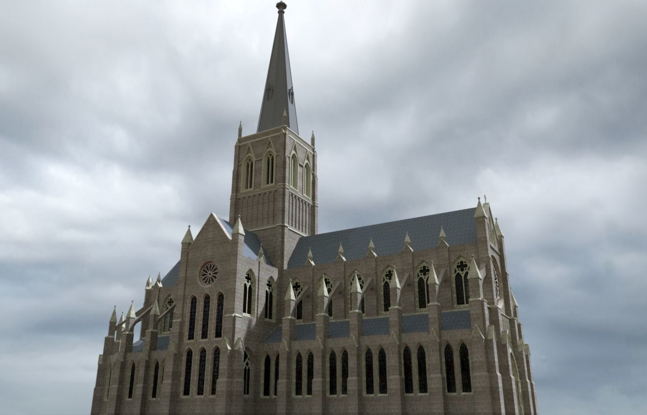 New Cathedral  3D model_1