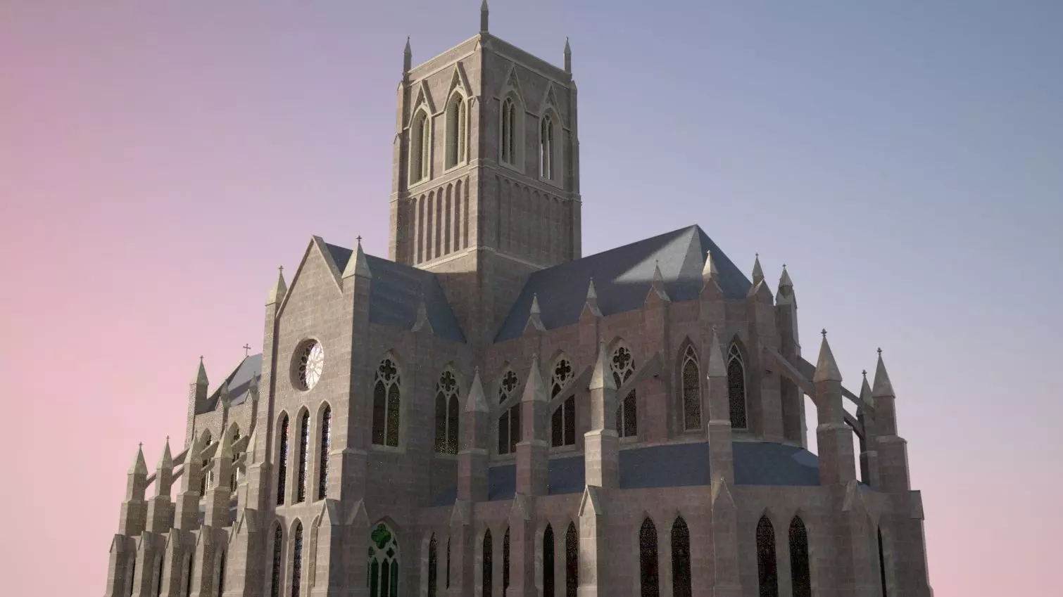 New Cathedral  3D model_0