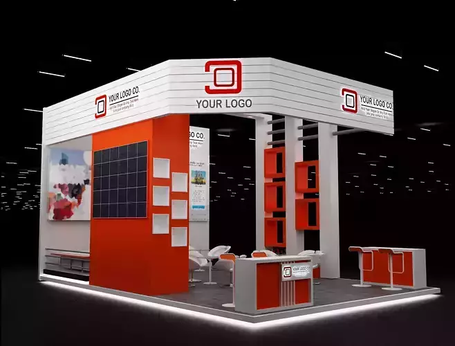 Booth Exhibition Stand a633