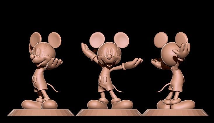 MICKEY MOUSE 3D MODEL 3D print model_3