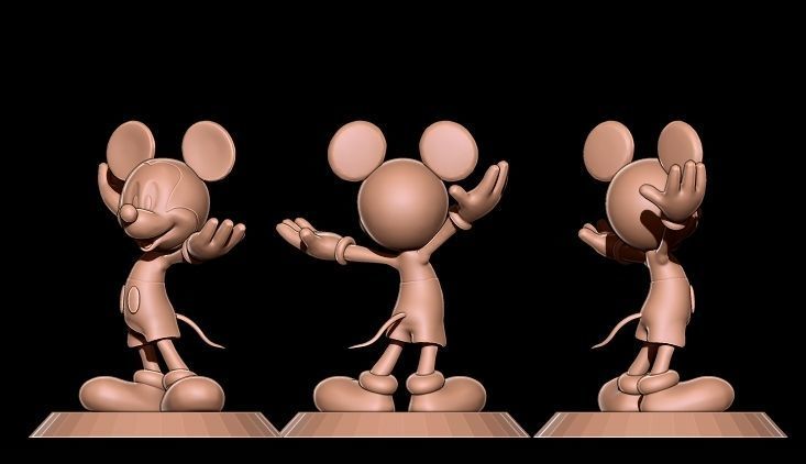 MICKEY MOUSE 3D MODEL 3D print model_2