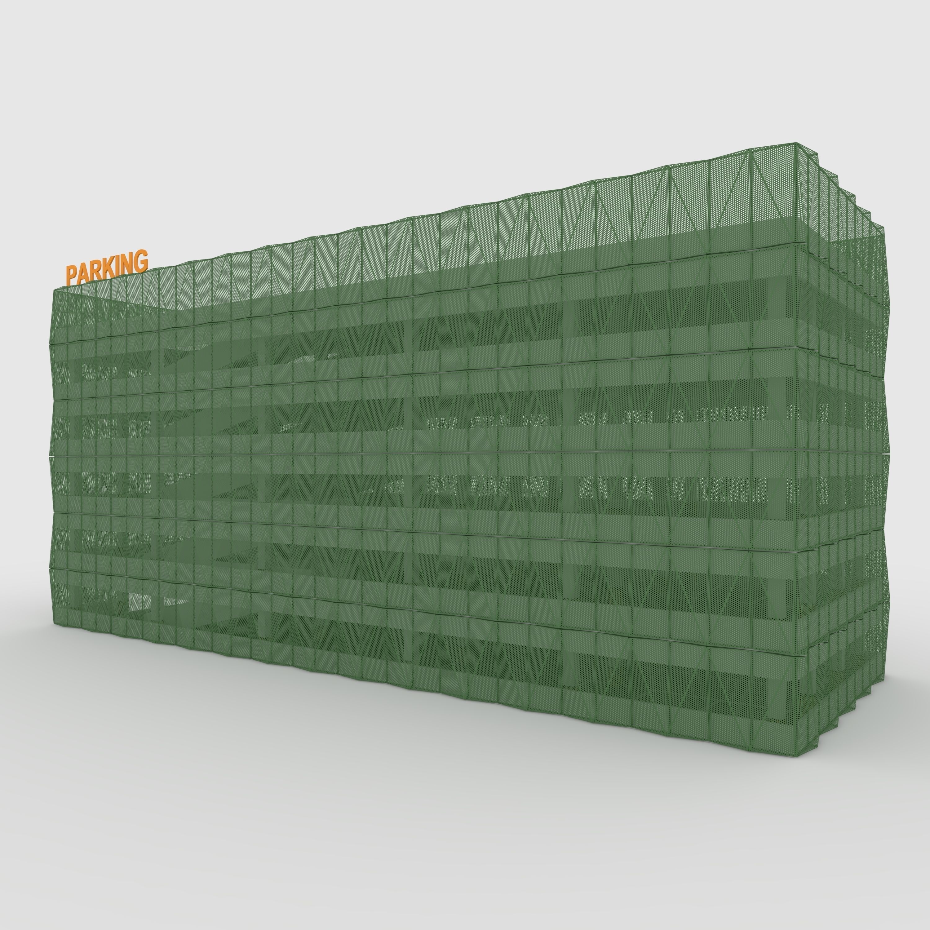 Building Parking 1 3D model_8