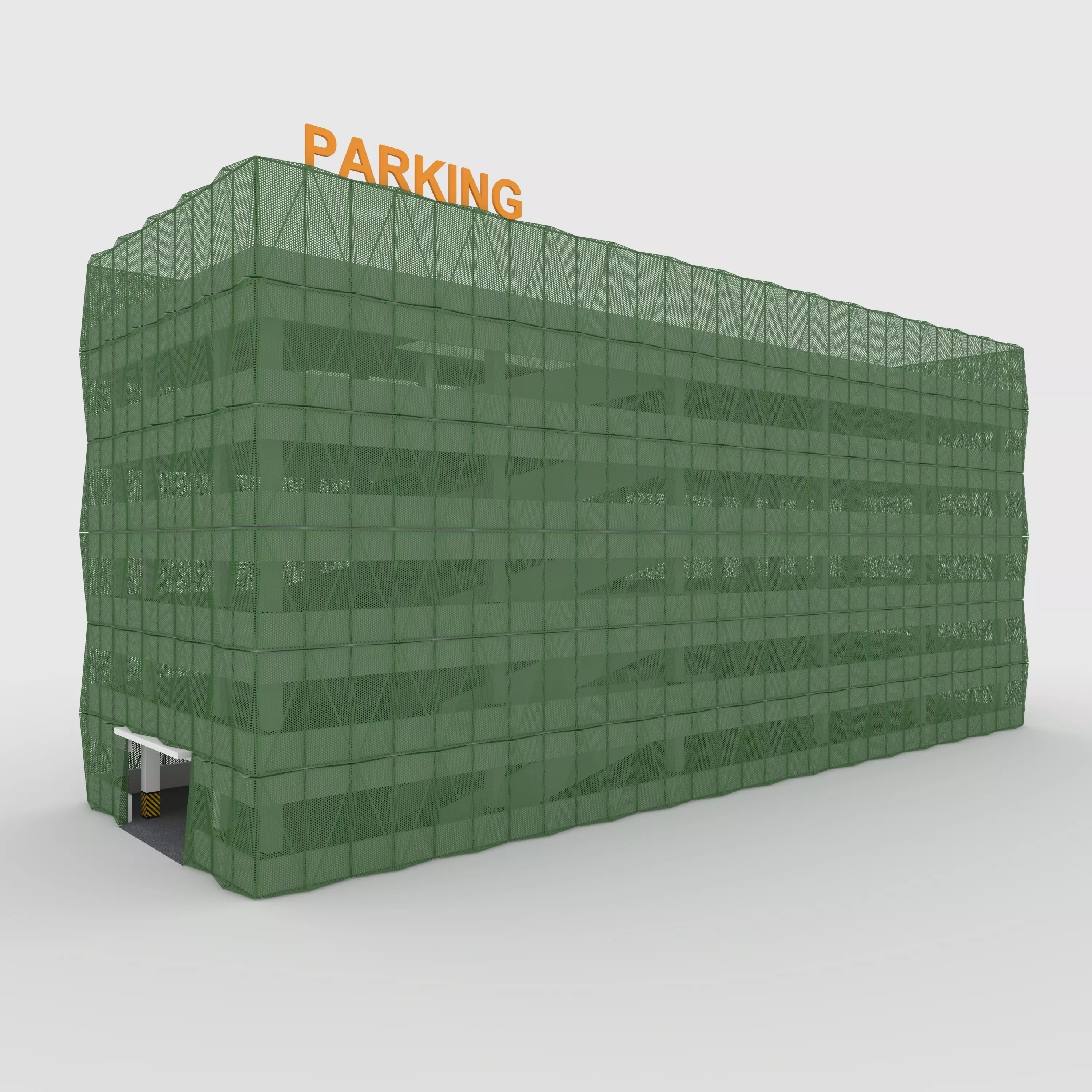 Building Parking 1 3D model_0