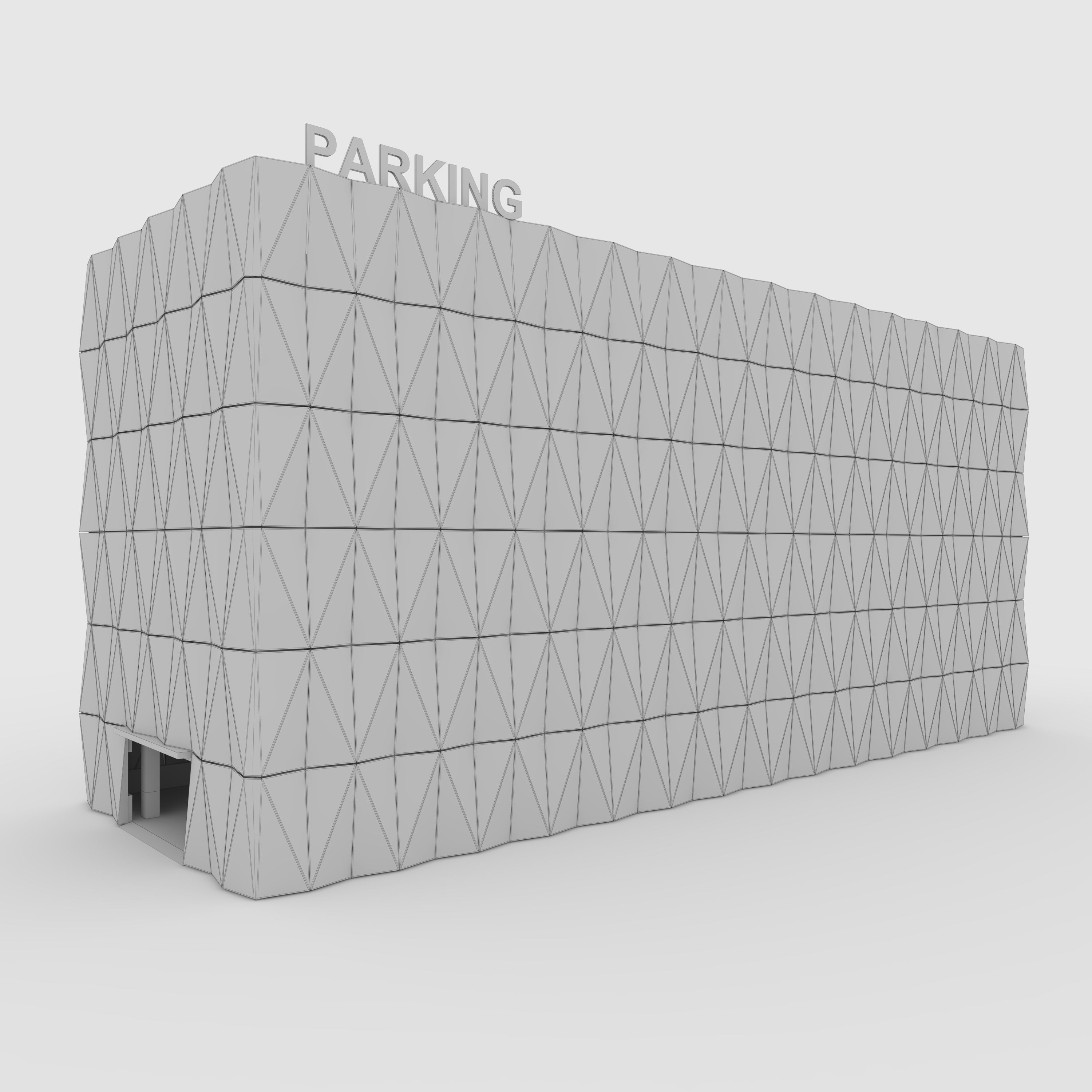 Building Parking 1 3D model_1