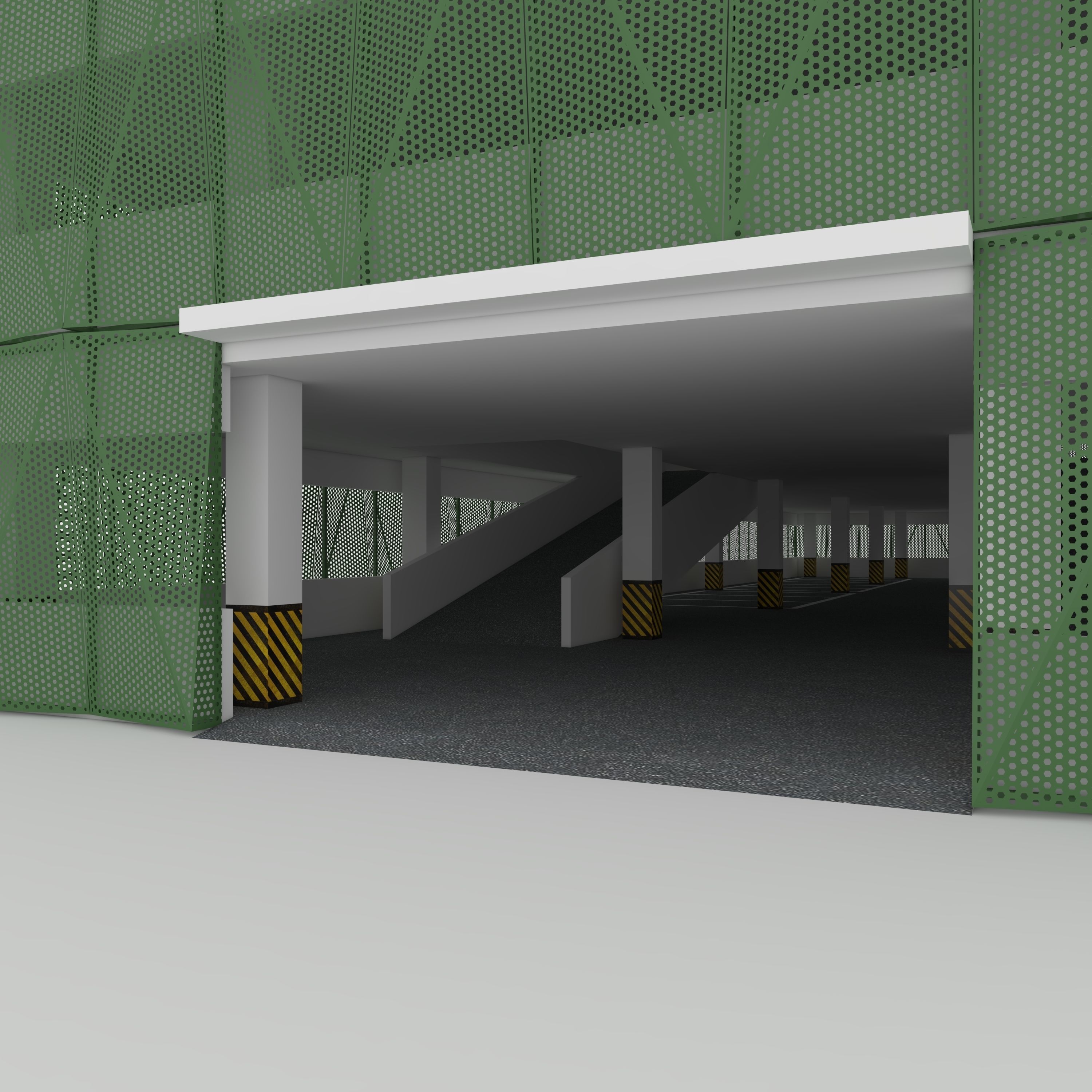 Building Parking 1 3D model_14