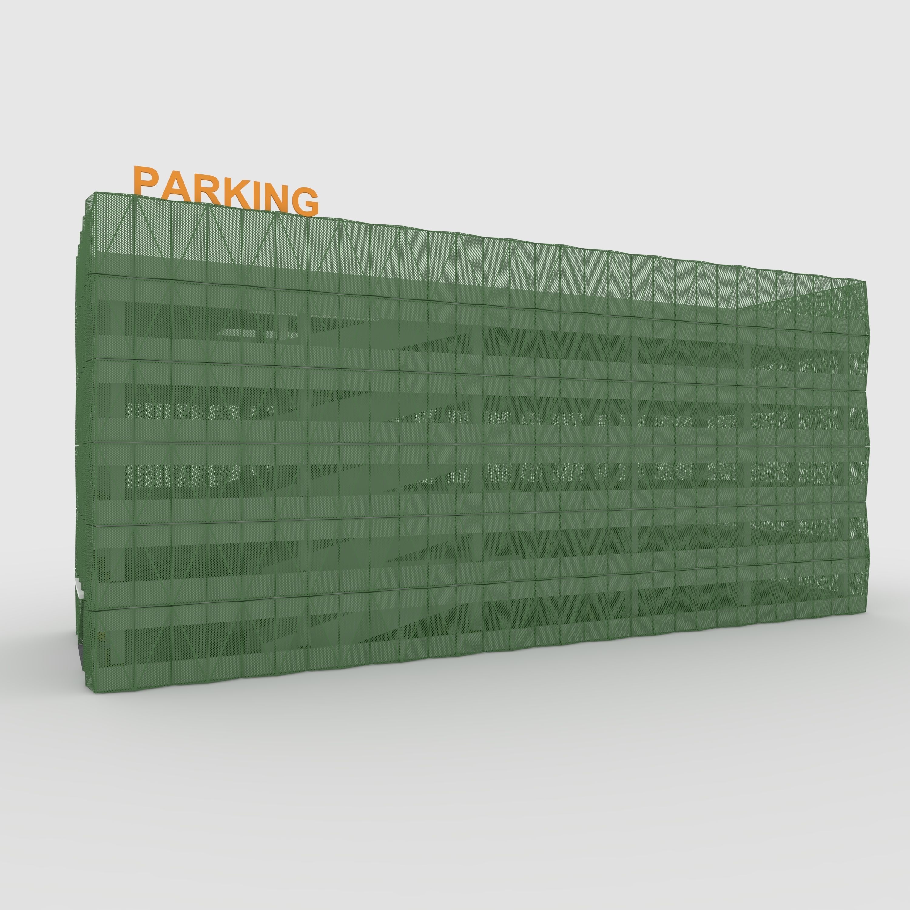 Building Parking 1 3D model_2
