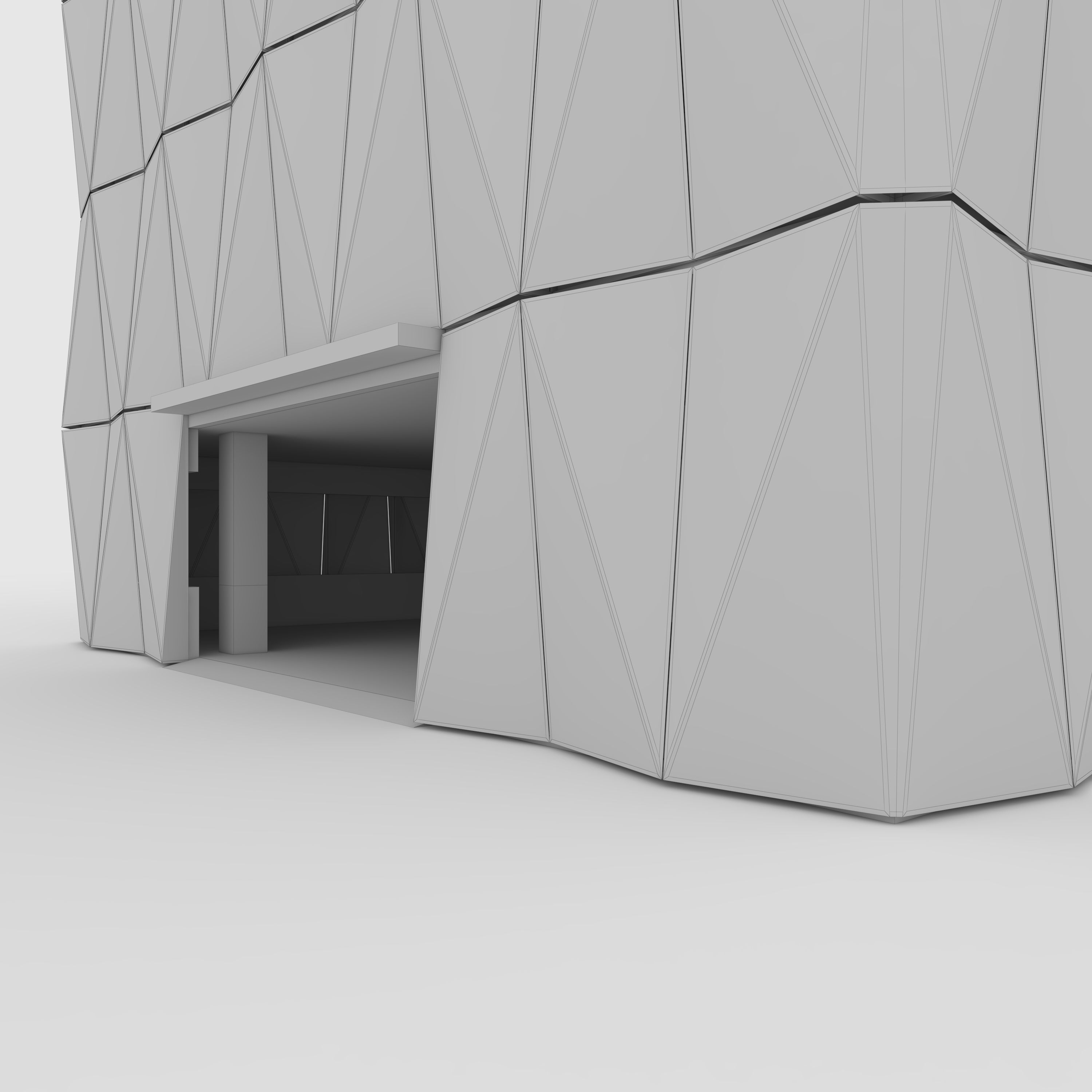 Building Parking 1 3D model_11