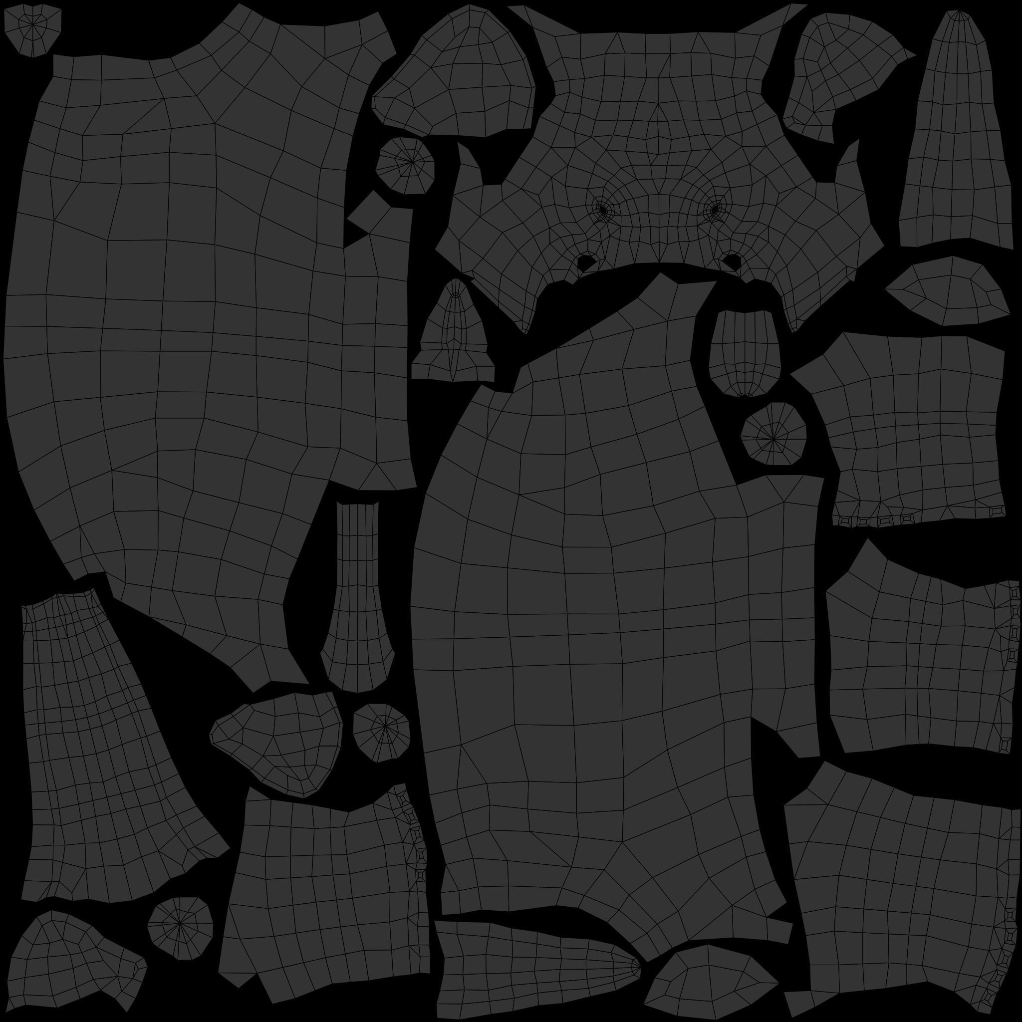 African Elephant 3D model_29