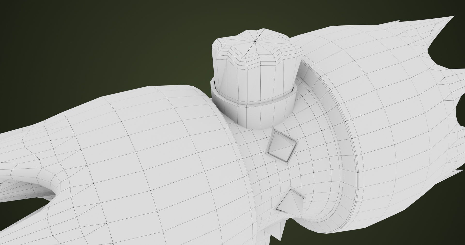 Dragon Skin War Hammer All PBR Unity UE Textures Included  Low-poly 3D model_36