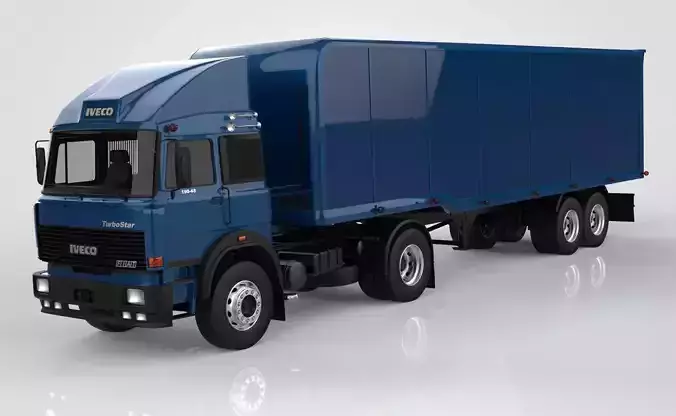 Iveco 190 Turbostar 1980 3D model