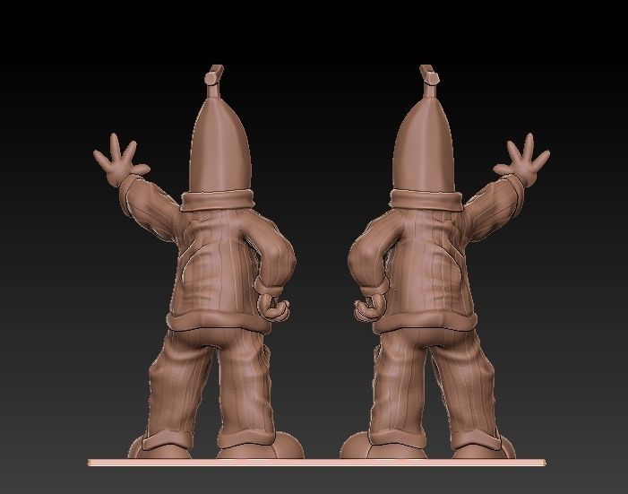Bananas and Pajamas 3d model 3D print model_1