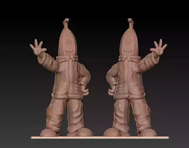 Bananas and Pajamas 3d model
