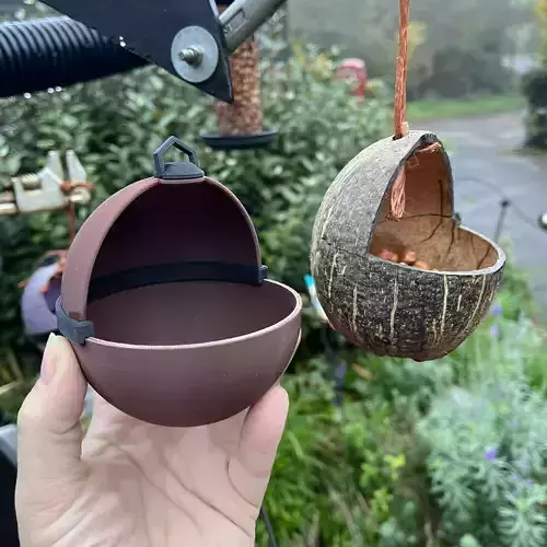 CyberNut Wild Bird and Squirrel Feeder 3D print model