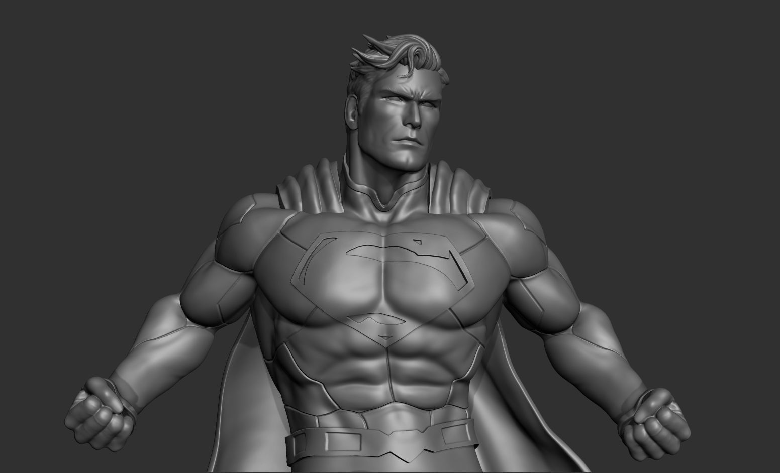 New 52 Superman Fanart 3D Model 3D print model_7