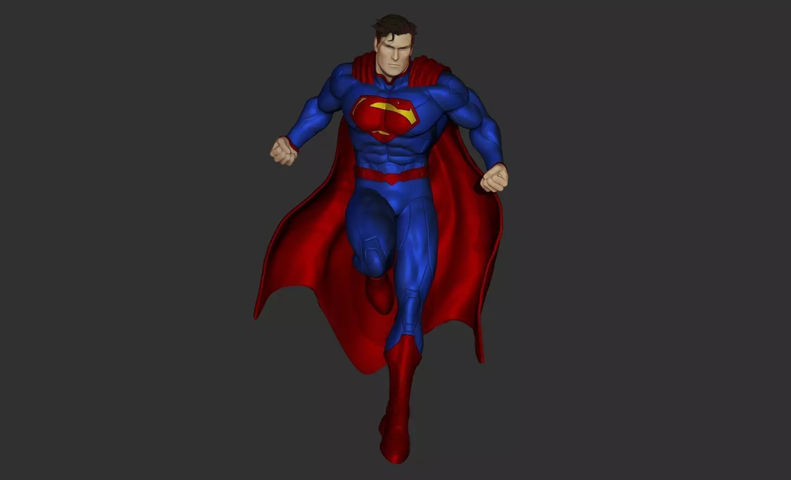 New 52 Superman Fanart 3D Model 3D print model_0
